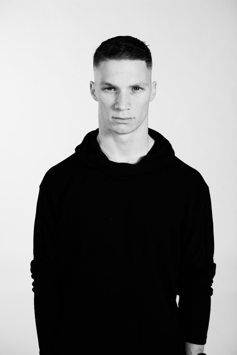 Black-and-white portrait of Jonyull Kosinski